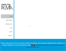 Tablet Screenshot of ideasconalma.com